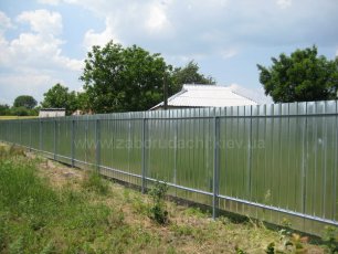 забор металлический, купить забор, забор профлист Киев